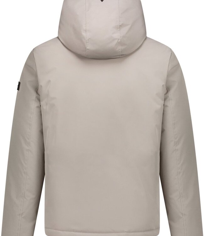 PurePath (by PureWhite) PurePath 25030409 Active Flex Short Parka Jacket Ash Grey