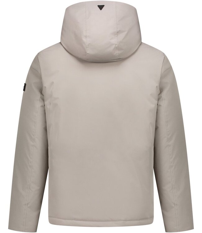 PurePath (by PureWhite) PurePath 25030409 Active Flex Short Parka Jacket Ash Grey