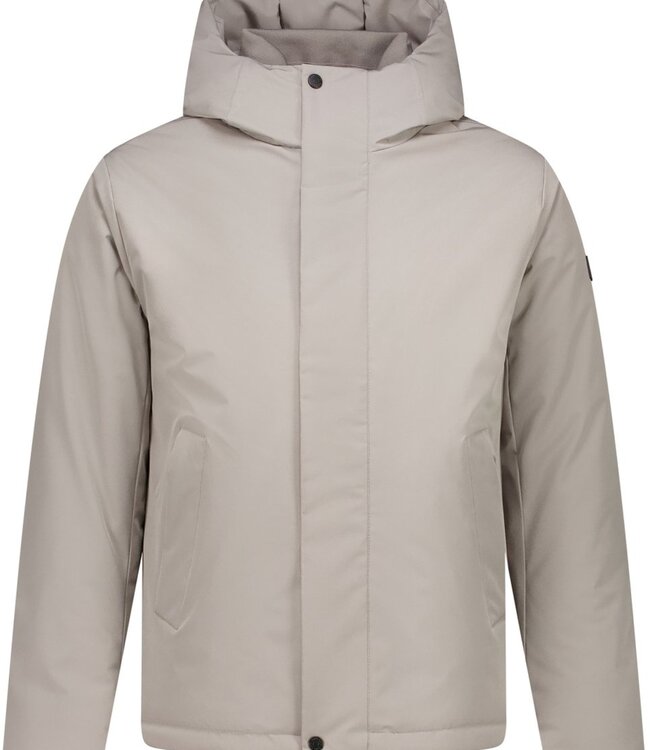 PurePath (by PureWhite) PurePath 25030409 Active Flex Short Parka Jacket Ash Grey