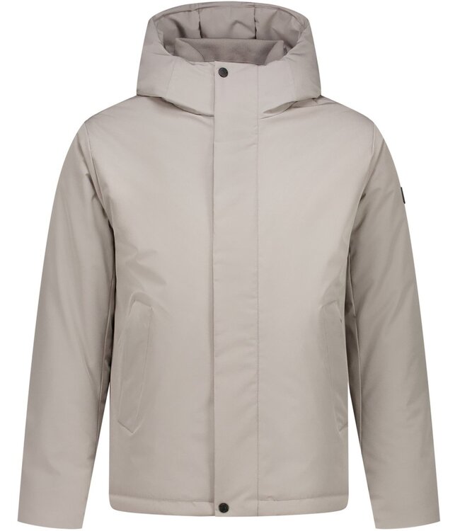 PurePath (by PureWhite) PurePath 25030409 Active Flex Short Parka Jacket Ash Grey