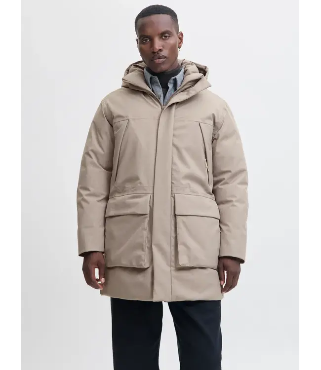 Jack & Jones Jack & Jones 12284883 JPRCCMOON MELANGE PARKA LN Delicioso