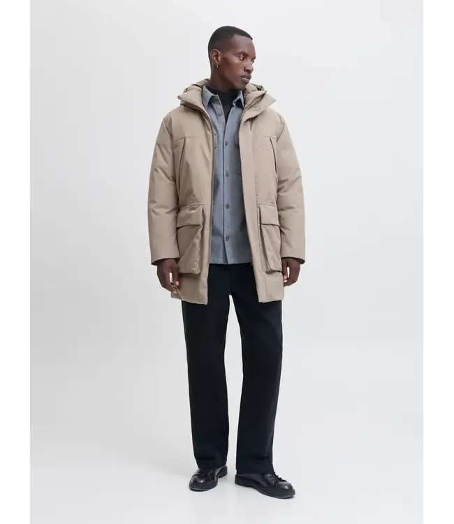 Jack & Jones Jack & Jones 12284883 JPRCCMOON MELANGE PARKA LN Delicioso