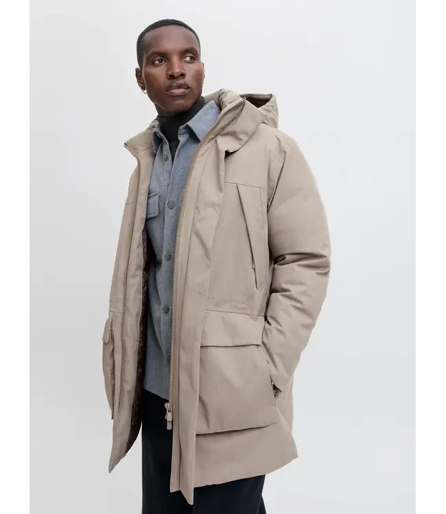 Jack & Jones Jack & Jones 12284883 JPRCCMOON MELANGE PARKA LN Delicioso