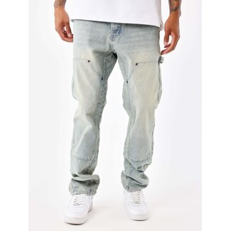 ProjectxParis Loose Jeans with carpenter details - Regular Fit
