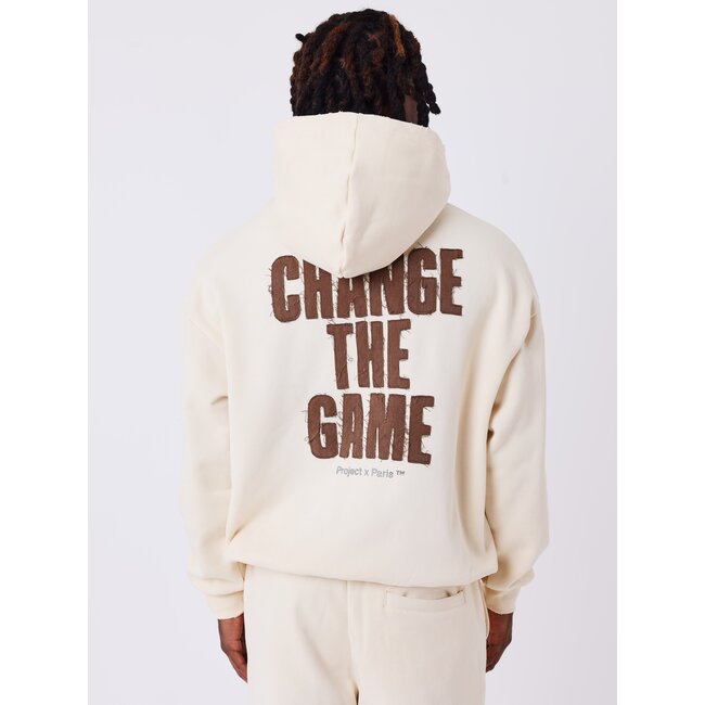 ProjectxParis Project x Paris 2522505 Hoodie Creme/Brown - Oversized Fit