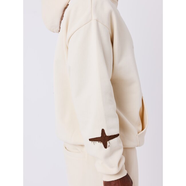 ProjectxParis Project x Paris 2522505 Hoodie Creme/Brown - Oversized Fit