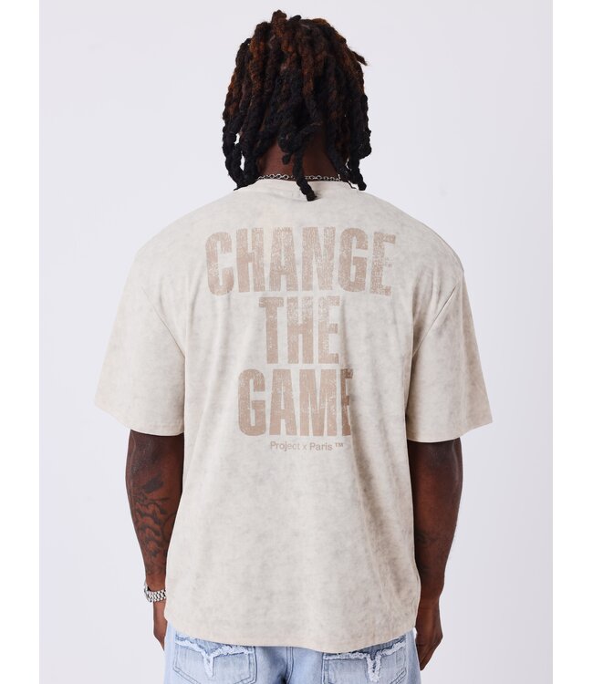 ProjectxParis Project x Paris 2512024 Camo Print Beige - Oversized Fit