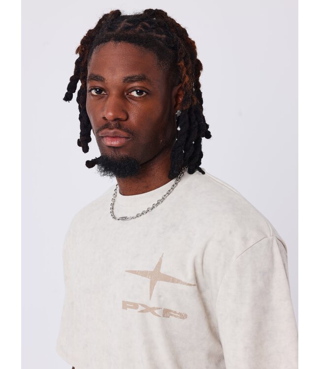 ProjectxParis Project x Paris 2512024 Camo Print Beige - Oversized Fit