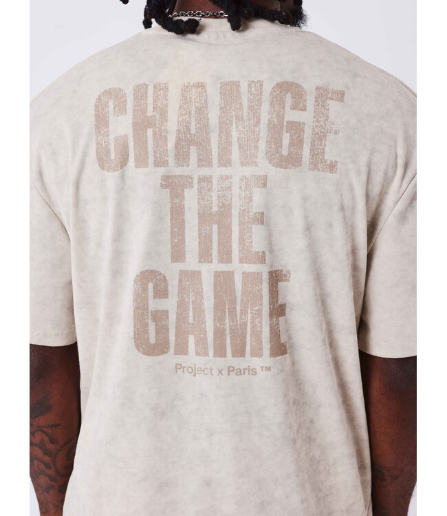 ProjectxParis Project x Paris 2512024 Camo Print Beige - Oversized Fit