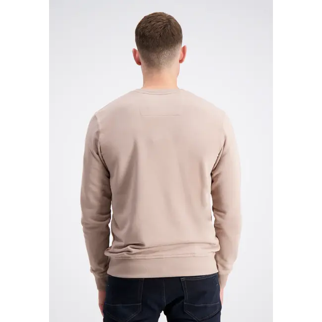 Gabbiano Gabbiano 15091 Crewneck Sweater Taupe - Regular Fit