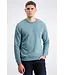 Gabbiano Gabbiano 15094 Round Neck Logo Branded Teal Blue - Regular Fit