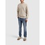 PurePath (by PureWhite) PurePath 25010816 Braided Knitwear Sweater Sand - Regular Fit