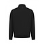 PurePath (by PureWhite) PurePath 25010301 Stand-Up Collar Zip Sweater Black - Loose Fit
