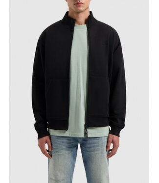 PurePath (by PureWhite) Stand-Up Collar Zip Sweater - Loose Fit