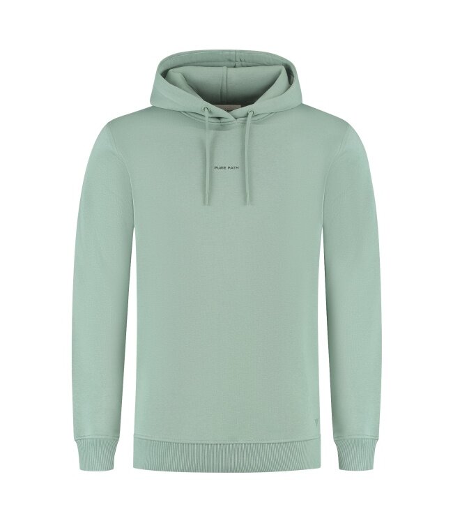 PurePath (by PureWhite) PurePath 25030301 Essential Logo Hoodie Army Green - Regular Fit