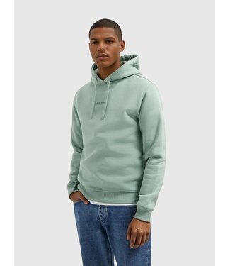 PurePath (by PureWhite) Essential Logo Hoodie Army Green - Regular Fit
