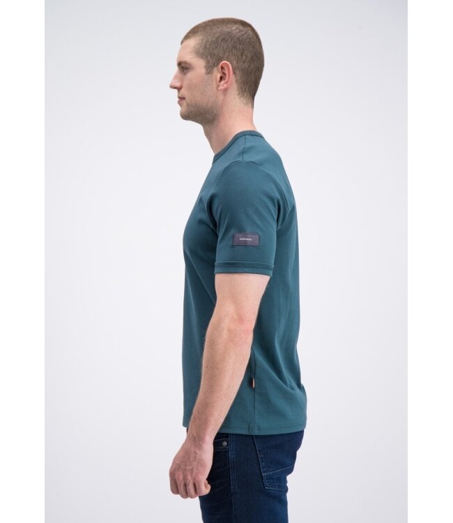 Gabbiano Gabbiano 156215 Premium Interlock T-Shirt Forest Green - Regular Fit