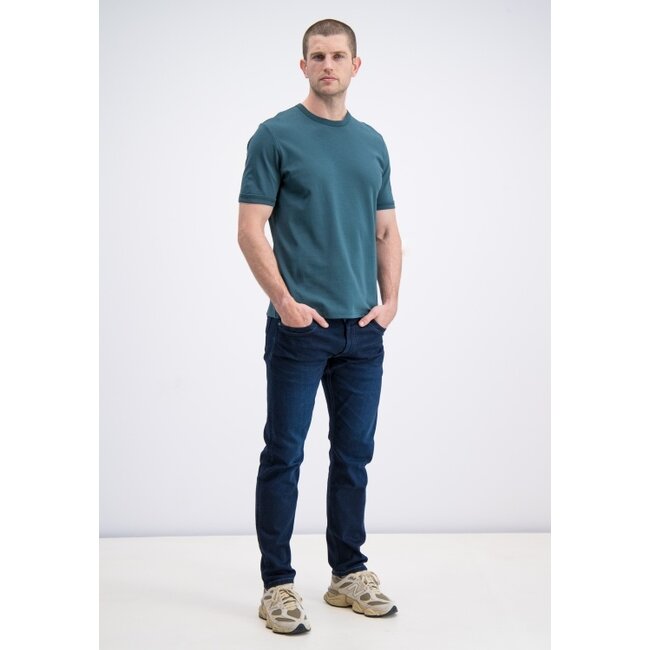 Gabbiano Gabbiano 156215 Premium Interlock T-Shirt Forest Green - Regular Fit