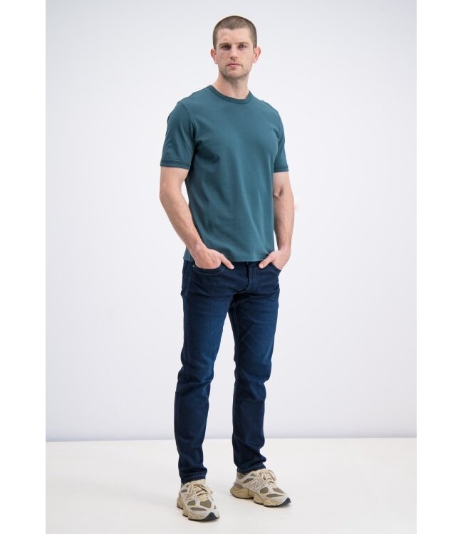 Gabbiano Gabbiano 156215 Premium Interlock T-Shirt Forest Green - Regular Fit