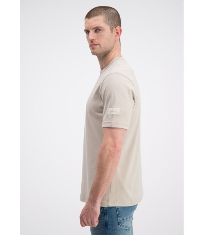 Gabbiano Gabbiano 156215 Premium Interlock T-Shirt Ivory Bone - Regular Fit