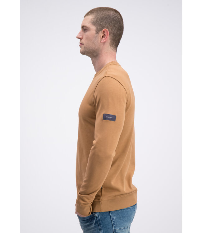 Gabbiano Gabbiano Crewneck Sweater Roasted Pecan - Regular Fit