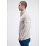 Gabbiano Gabbiano 776280 Half Zip Jacquard Sweater Ivory Bone - Regular Fit