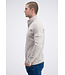 Gabbiano Gabbiano 776280 Half Zip Jacquard Sweater Ivory Bone - Regular Fit