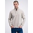 Gabbiano Gabbiano 776280 Half Zip Jacquard Sweater Ivory Bone - Regular Fit