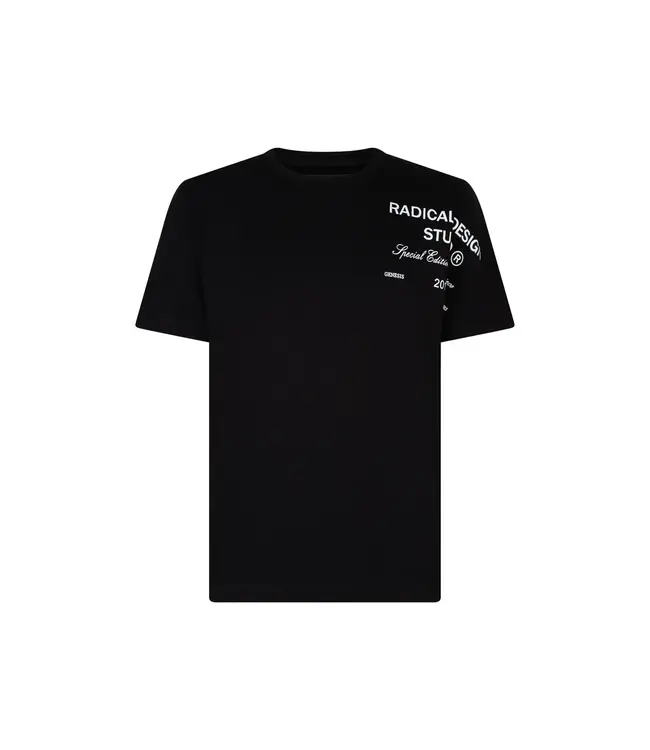 Radical Radical Print T-Shirt Black - Regular Fit