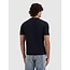 PurePath (by PureWhite) PurePath 26010808 Drop-Needle Knit Shirt Dark Navy - Regular Fit