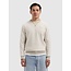 PurePath (by PureWhite) PurePath 26010806 Ladder Stitch Knit Sweater Sand - Regular Fit