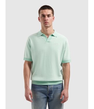 PurePath (by PureWhite) Ladder Stitch Knit Polo - Regular Fit