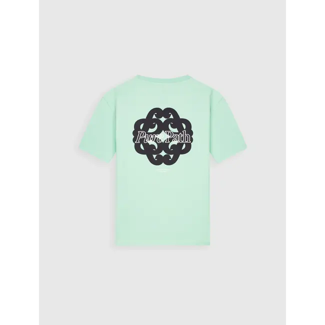 PurePath (by PureWhite) PurePath 26010107 Bold Emblem T-Shirt Mint - Regular Fit