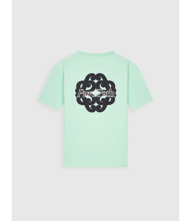 PurePath (by PureWhite) PurePath 26010107 Bold Emblem T-Shirt Mint - Regular Fit