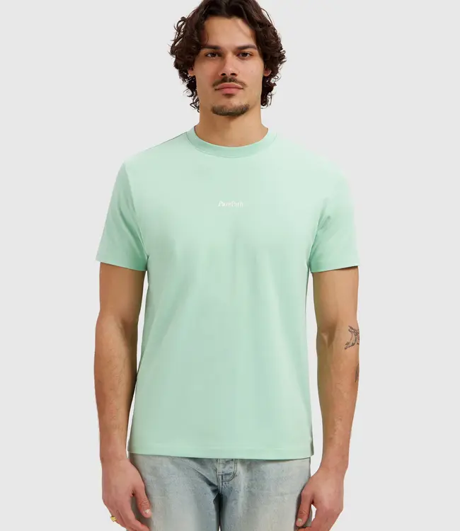 PurePath (by PureWhite) PurePath 26010107 Bold Emblem T-Shirt Mint - Regular Fit