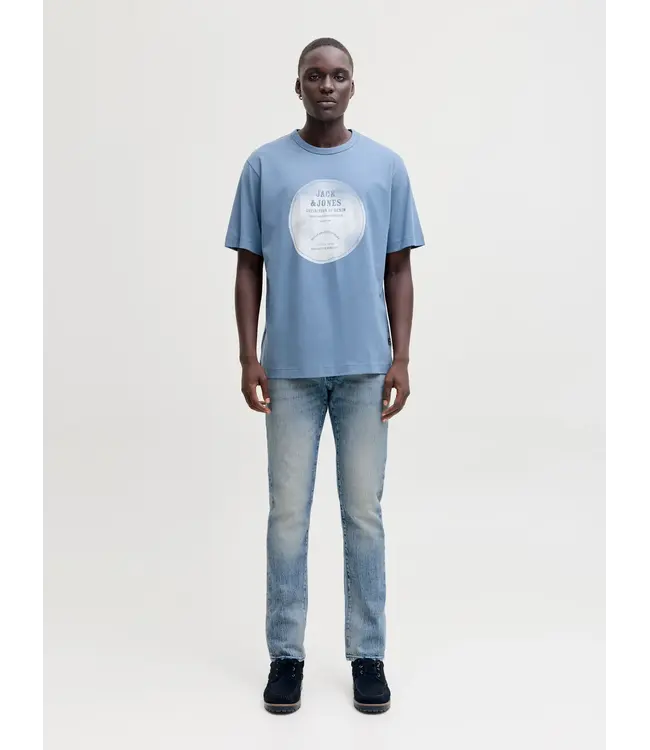 Jack & Jones Jack & Jones 12295611 JJIGLENN JJLUKE SQ 338 Blue Denim - Slim Fit