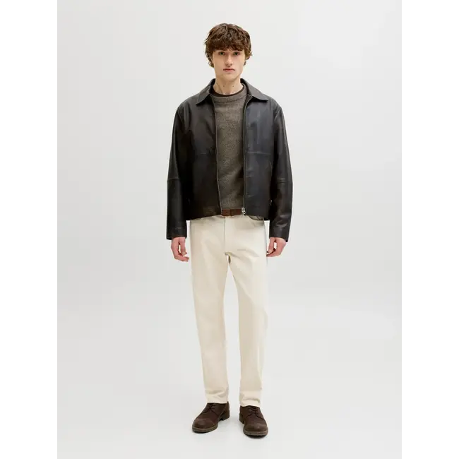 Jack & Jones Jack & Jones 12289530 JJICHRIS JJORIGINAL SQ 813 SN ECRU - RELAXED FIT