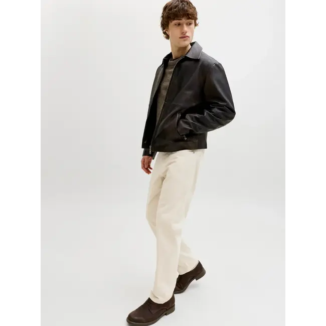 Jack & Jones Jack & Jones 12289530 JJICHRIS JJORIGINAL SQ 813 SN ECRU - RELAXED FIT