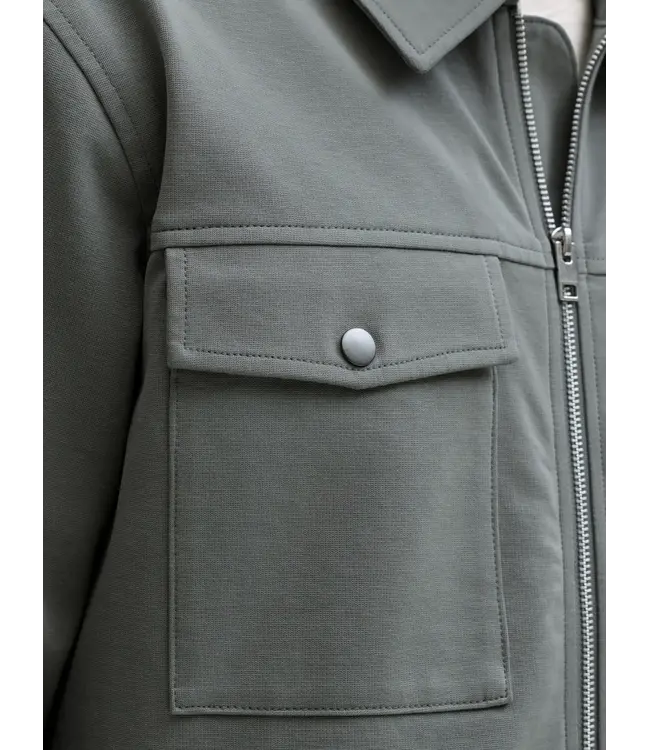 Jack & Jones Jack & Jones 12298628 JPRBLANEWPETE NEO SWEAT OVERSHIRT SMU SEDONA SAGE