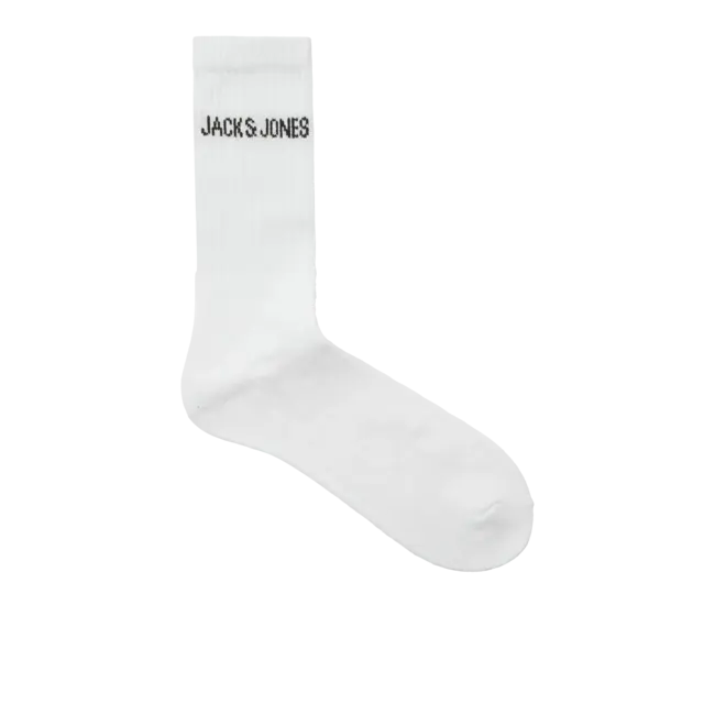 Jack & Jones Jack & Jones 12266536 5-PACK WHITE SOCKS