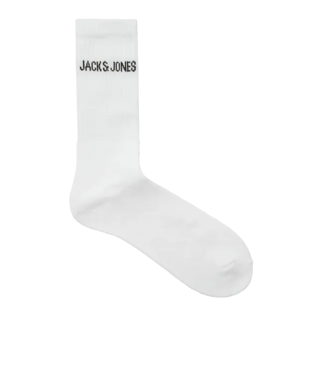 Jack & Jones Jack & Jones 12266536 5-PACK WHITE SOCKS