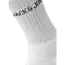 Jack & Jones Jack & Jones 12266536 5-PACK WHITE SOCKS