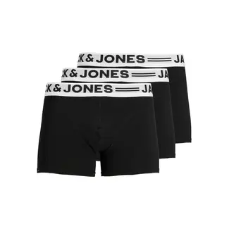 Jack & Jones 3-PACK SENSE BOXERSHORTS BLACK/WHITE