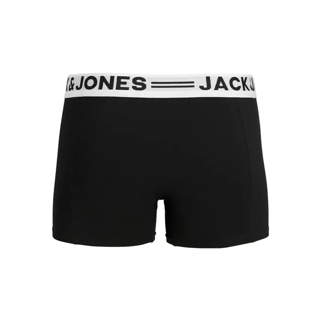 Jack & Jones Jack & Jones 12081832 3-PACK SENSE BOXERSHORTS BLACK/WHITE