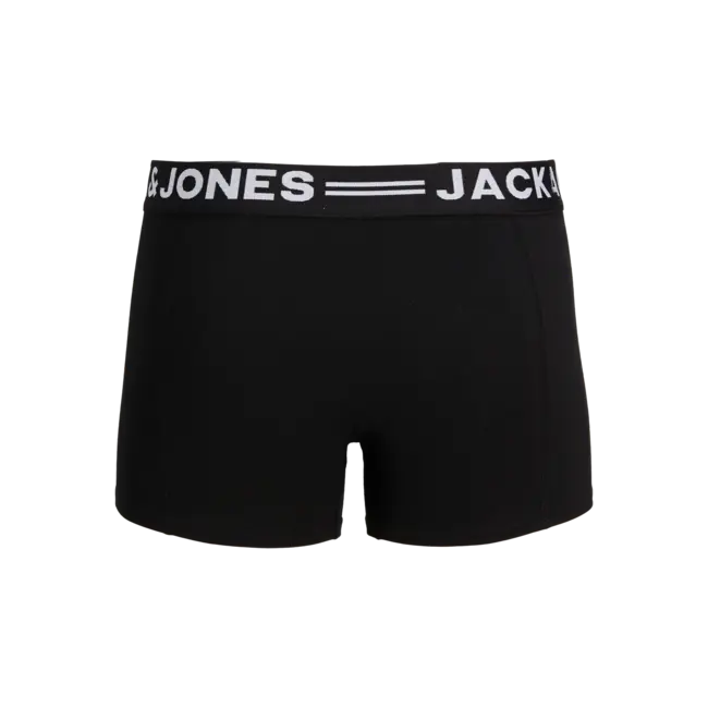 Jack & Jones Jack & Jones 12081832 3-PACK SENSE BOXERSHORTS BLACK/BLACK