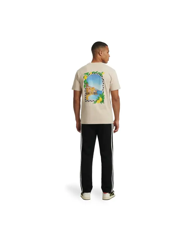 Malelions Malelions Men Amalfi Window T-Shirt Light Pink - Regular Fit