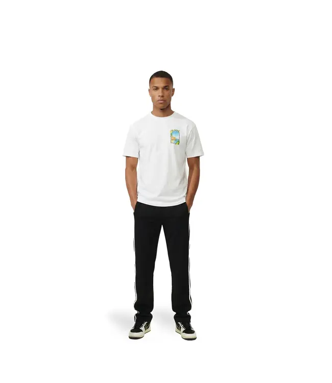 Malelions Malelions Men Amalfi Window T-Shirt White - Regular Fit