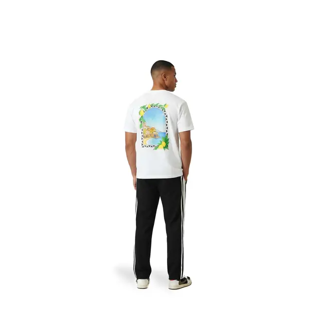 Malelions Malelions Men Amalfi Window T-Shirt White - Regular Fit