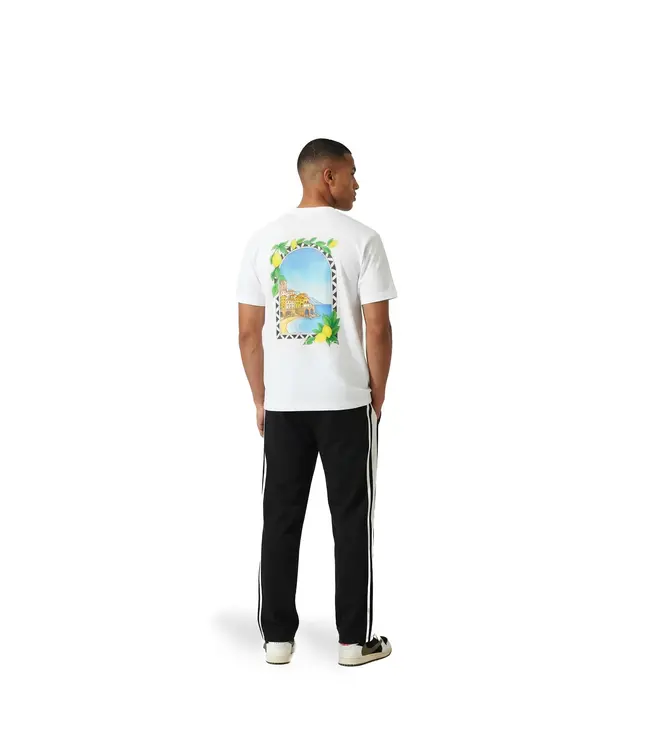 Malelions Malelions Men Amalfi Window T-Shirt White - Regular Fit