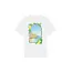 Malelions Malelions Men Amalfi Window T-Shirt White - Regular Fit